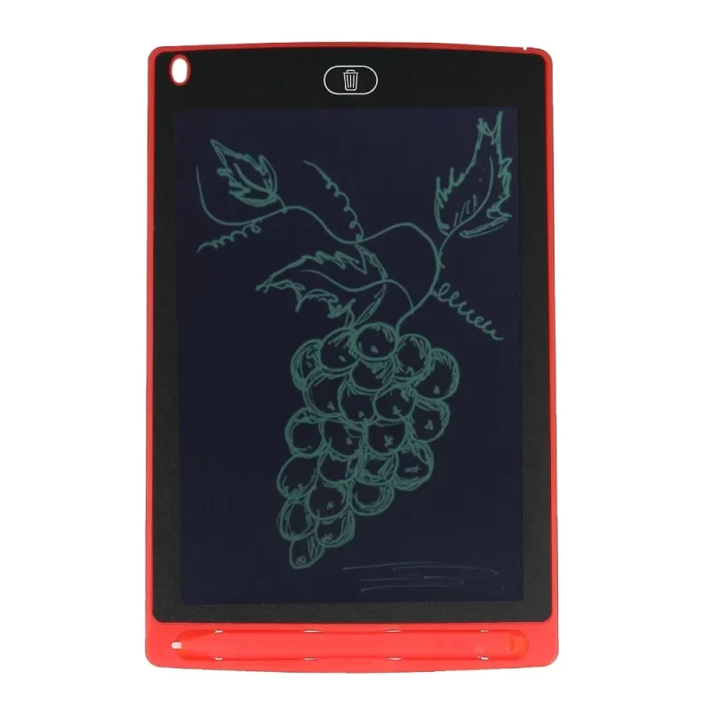 Tableta grafica de desenat pentru copii de 8.5 inch diagonala, cu buton de stergere si creion - imagine 5