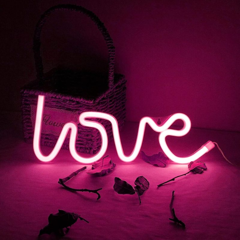 Semn Led Love tub silicon - imagine 2