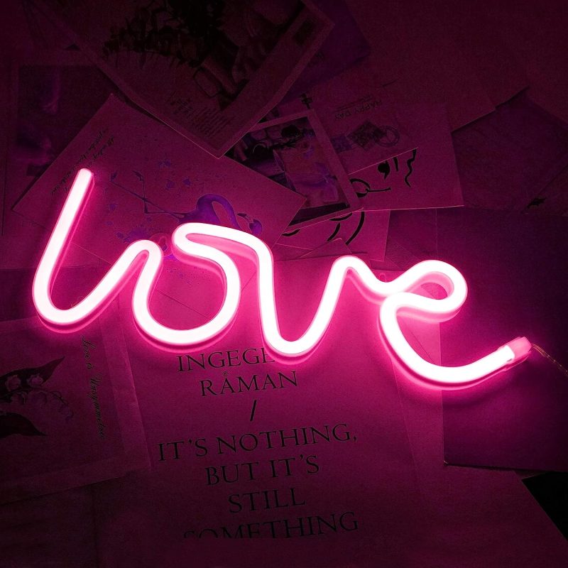 Semn Led Love tub silicon - imagine 4