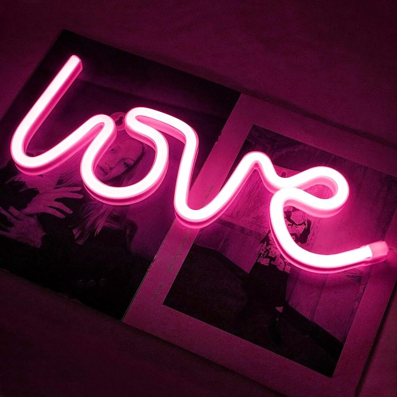 Semn Led Love tub silicon - imagine 3