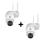 Camere Jortan de exterior WiFi cu Night Vision și Monitorizare Live pe Telefonul mobil + 2 Carduri 32Gb GRATIS