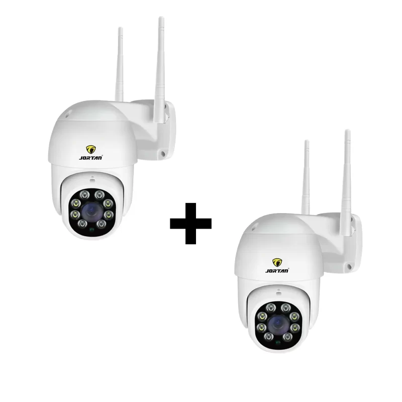Camere Jortan de exterior WiFi cu Night Vision și Monitorizare Live pe Telefonul mobil + 2 Carduri 32Gb GRATIS