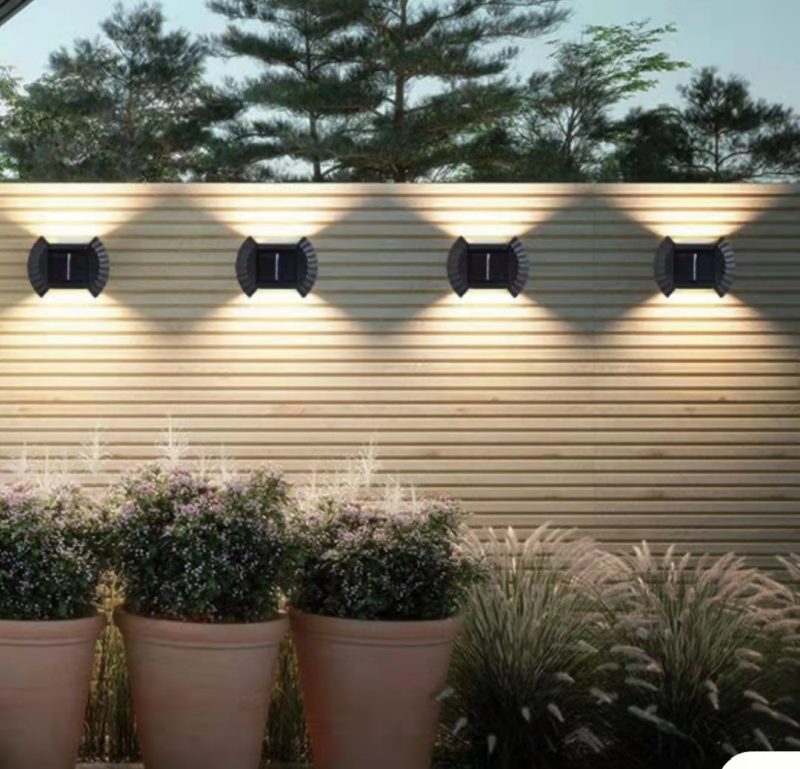 Set LED Solar cu Lumina Bidirectionala - imagine 3
