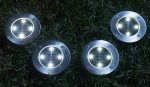 Set 4X Lampi Solare Pentru Sol cu 4 LED