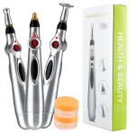 Stilou electric pentru masaj acupunctura cu 2 Capete