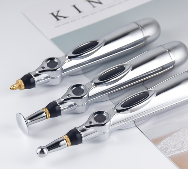 Stilou electric pentru masaj acupunctura cu 2 Capete - imagine 3
