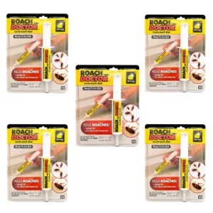 Set 5X Insecticid tip seringa, solutie antigandaci, 30 grame, RoachDoctor