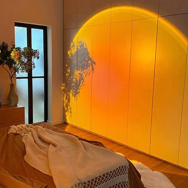 Proiector modern apus si lampa de noapte, Sunset Lamp - imagine 2