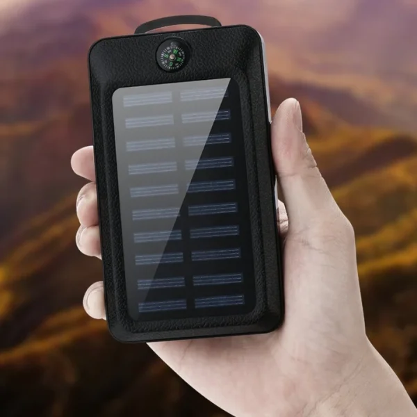 Baterie externa cu incarcare Solara SunCharge 20.000mAh - imagine 4