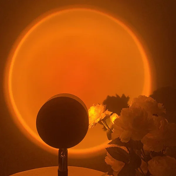 Proiector modern apus si lampa de noapte, Sunset Lamp - imagine 3