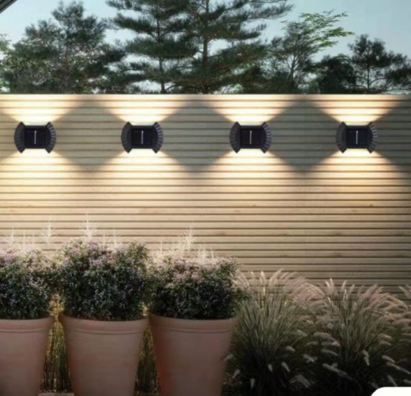 Set LED Solar cu Lumina Bidirectionala - imagine 3