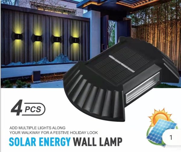 Set LED Solar cu Lumina Bidirectionala - imagine 6