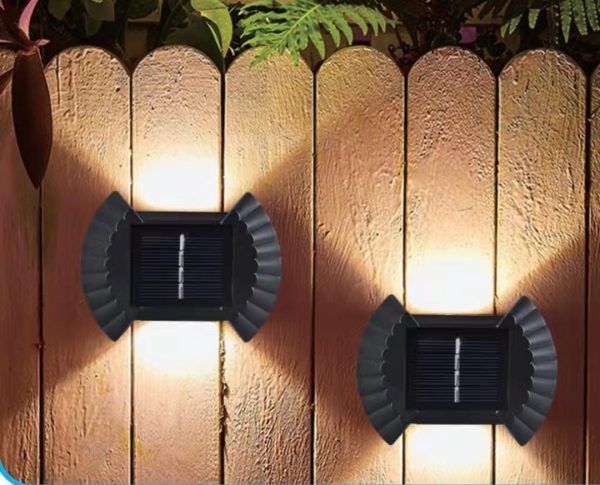 Set LED Solar cu Lumina Bidirectionala - imagine 2