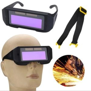 Ochelari Protecție Sudură cu Display LCD, Cristale Lichide, Auto-Întunecare