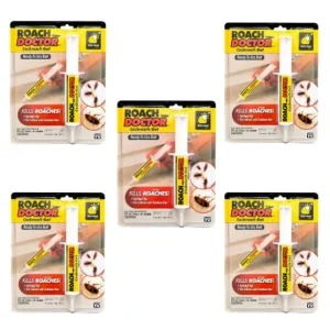 Set 5X Insecticid tip seringa, solutie antigandaci, 30 grame, RoachDoctor